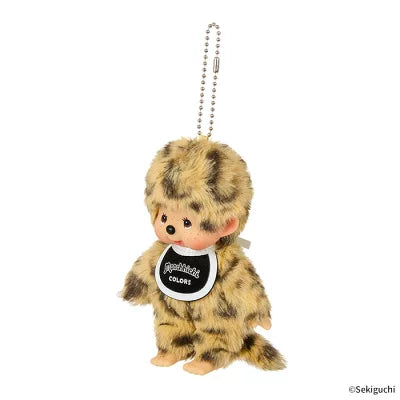 Monchhichi COLORS Leopard Print Plush Mascot