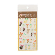 Tokyo Banana Sticker Sheet [Animals]