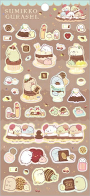 Sumikko Gurashi "Chocolate Fair" Sticker Sheet B