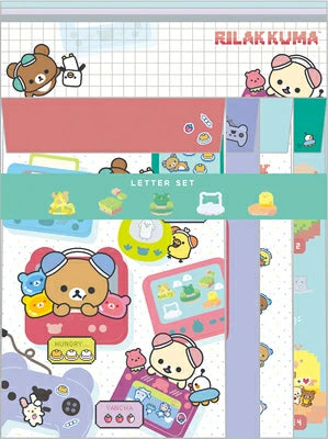 Rilakkuma Pixel Art Letter Set