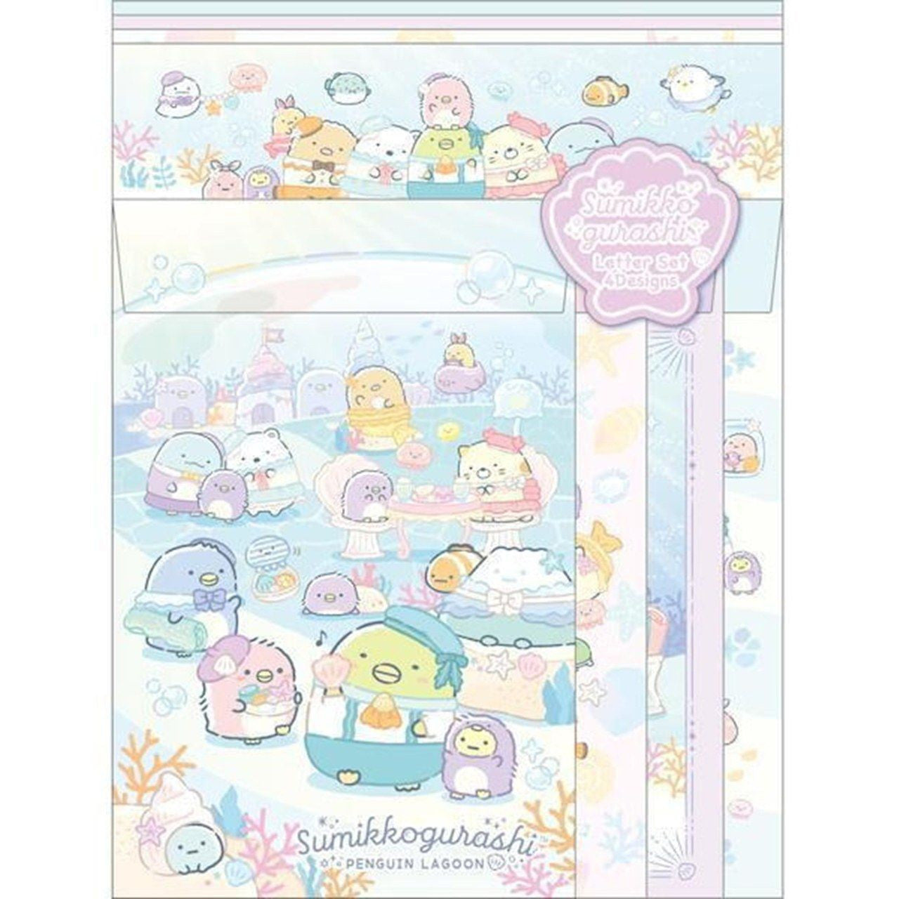 Sumikko Gurashi "Penguin Lagoon" Letter Set B