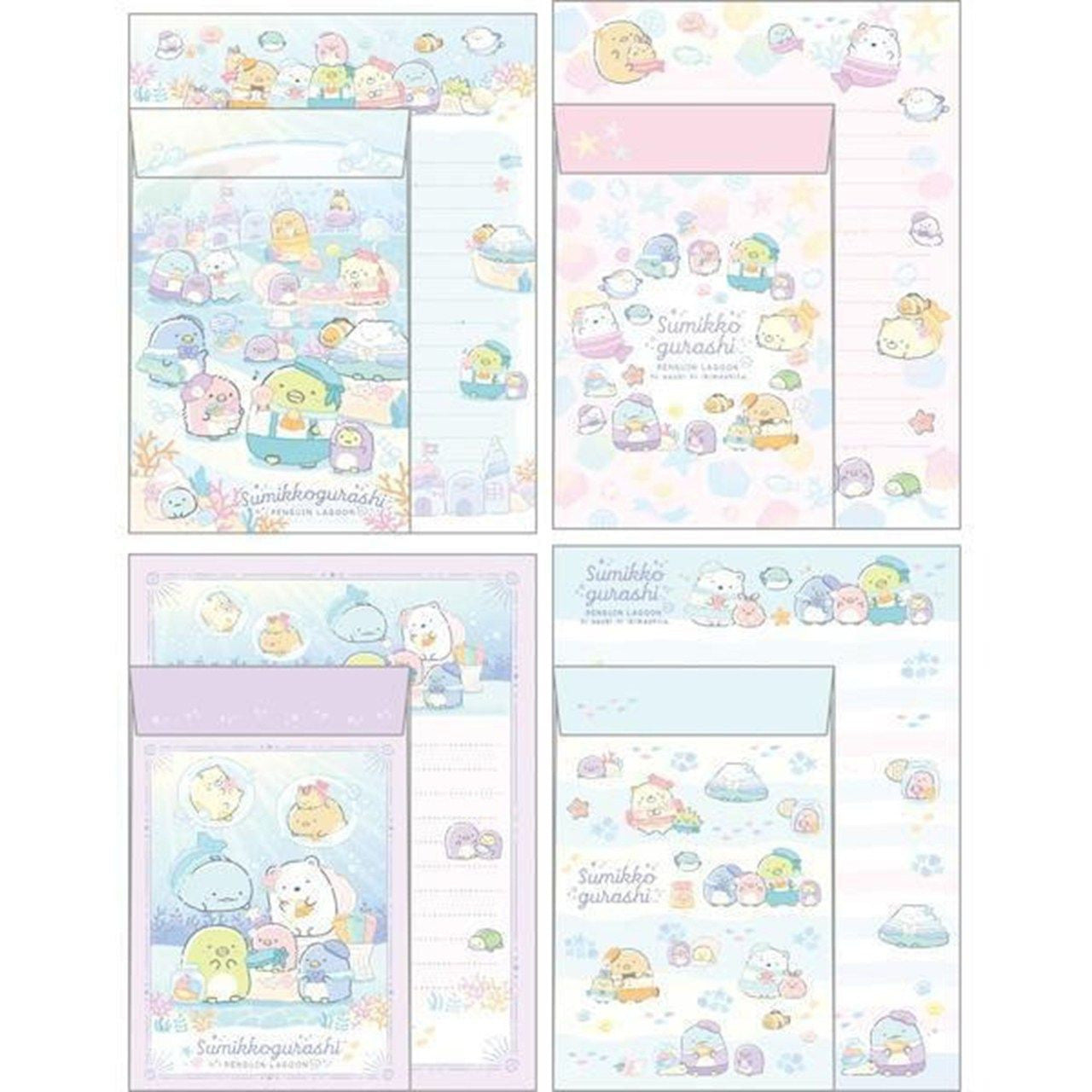 Sumikko Gurashi "Penguin Lagoon" Letter Set B
