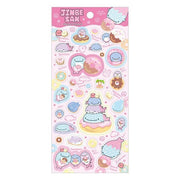 Jinbeisan and Donut Island Puff Sticker