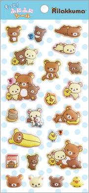 Rilakkuma Puff Sticker