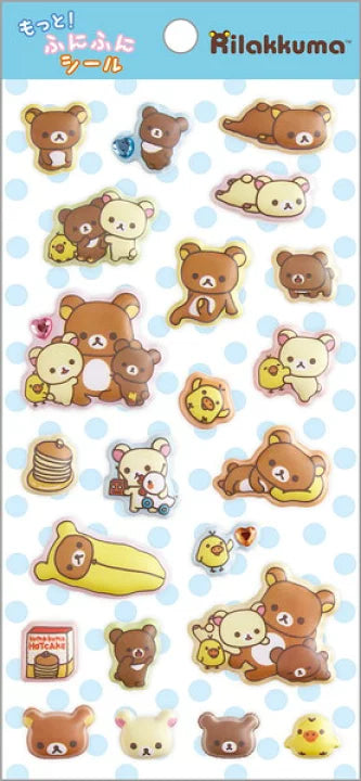 Rilakkuma Puff Sticker