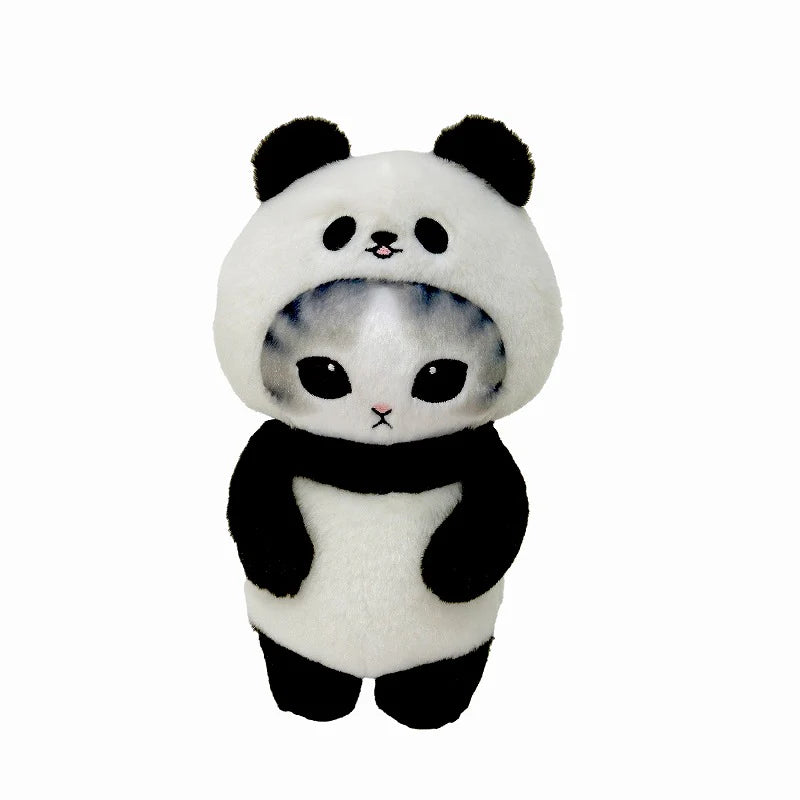 Mofusand Panda Gray Cat Plush