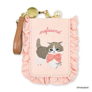 Mofusand  Pass Case With Frills [Pink]