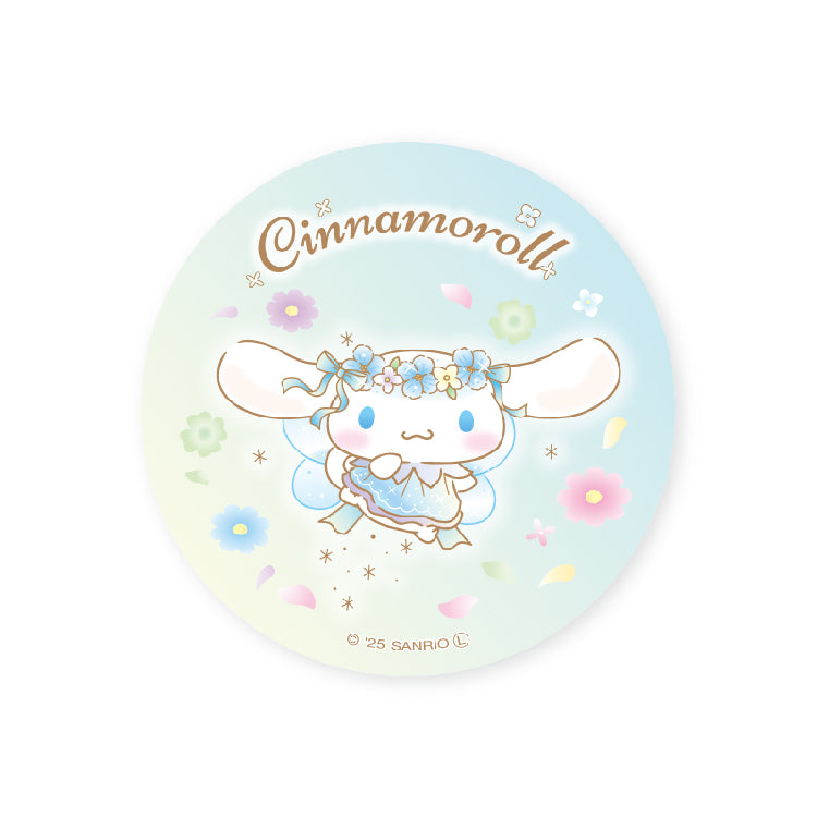 Cinnamoroll "Floral Fairies" Tin Badge