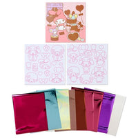 My Melody Foil Sheet Coloring Book Set
