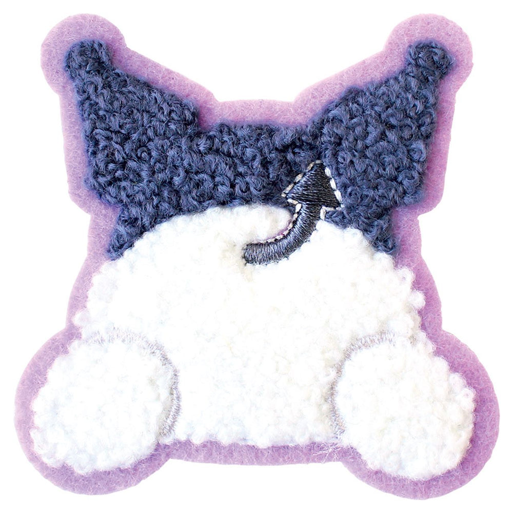 Kuromi Bottom Fluffy Sticker / Patch