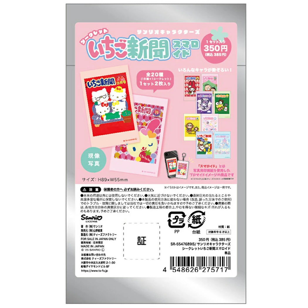 Sanrio Characters Ichigo Shimbun Photo Blind Bag