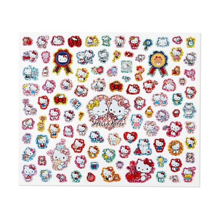 Hello Kitty 100 Foil Stickers