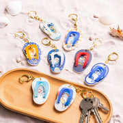 Mofusand "Board Shark!" Sandal Keychain Blind Box