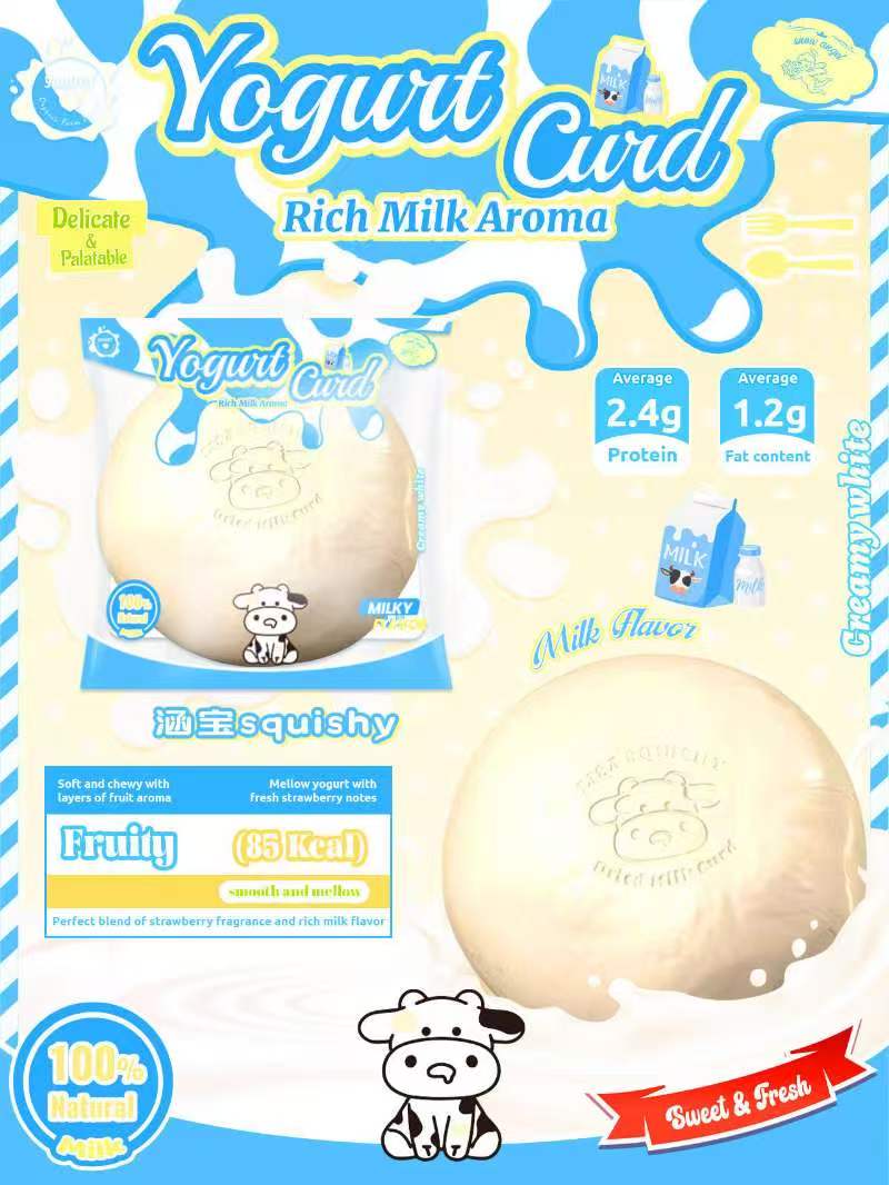 Lisa Yogurt Bun Squishy