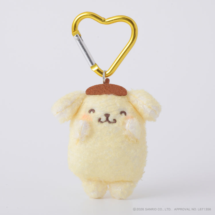 PomPomPurin "Cheek Squeeze" Mini Fuzzy Mascot Plush