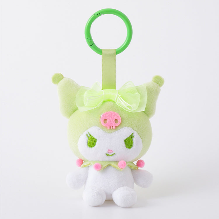 Kuromi Colorful Mini Plush Mascot - Green