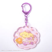 PomPomPurin "Dream Color" Acrylic Keychain [Purple]