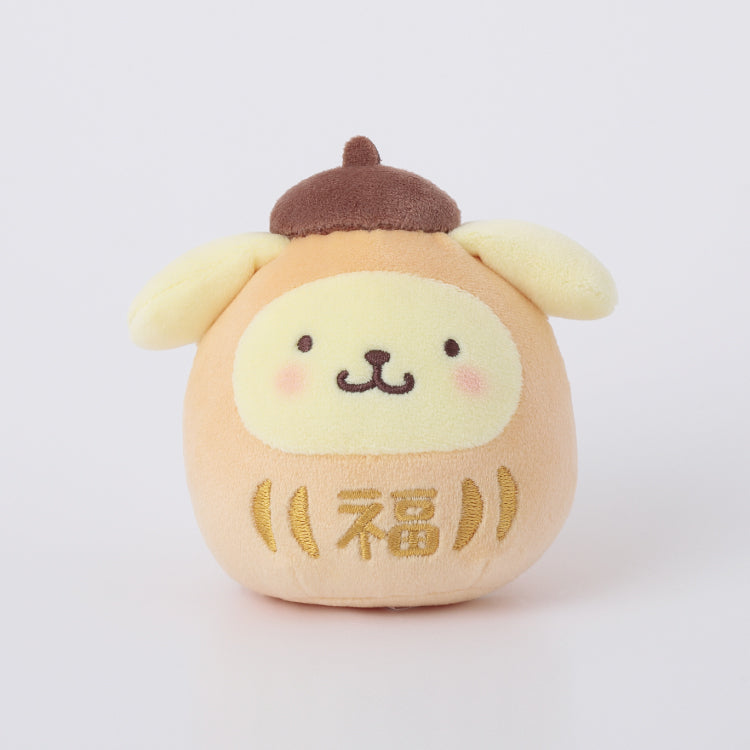 PomPomPurin Lucky Daruma Mochi Plush
