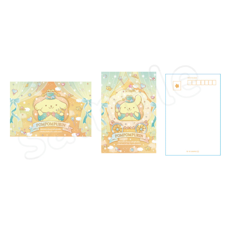 Pompompurin "Sparkle" Postcard Set