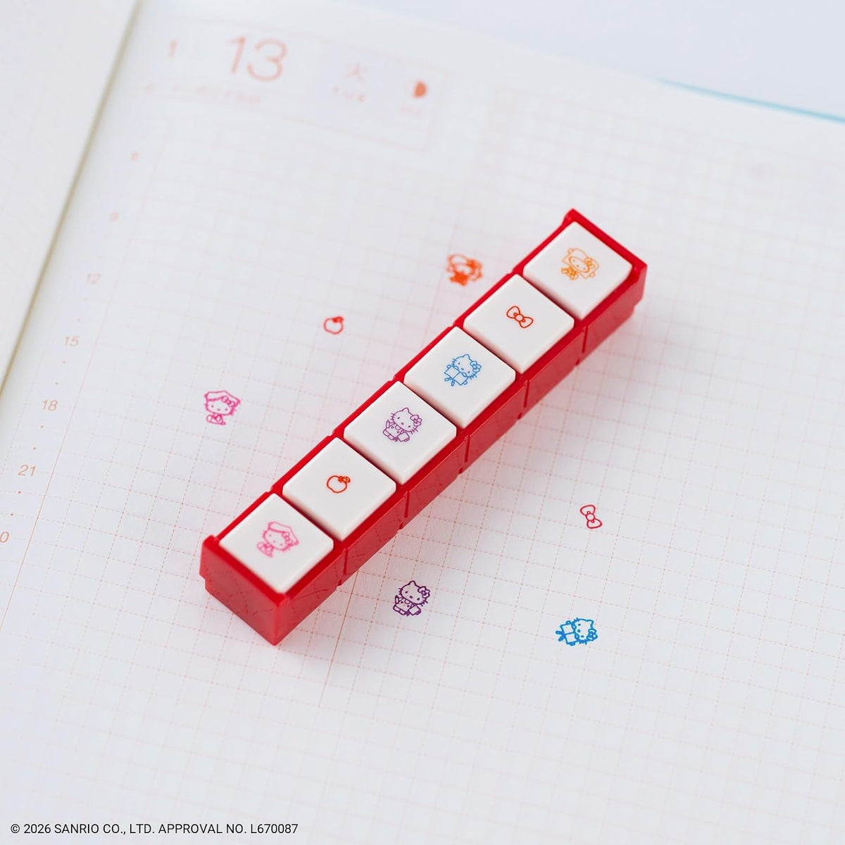 Hello Kitty KODOMO NO KAO × Hobonichi Stamp