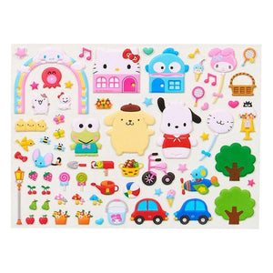 Sanrio Character Cafe Sticker Set Bag