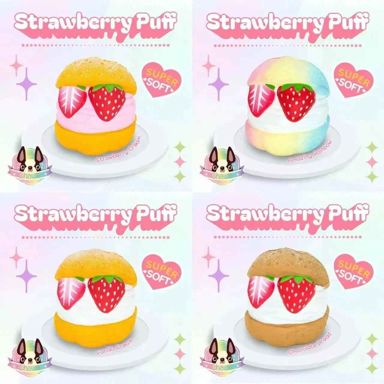 Chawa Cream Puff Squishy
