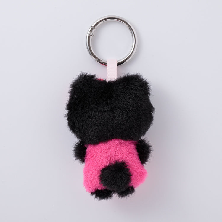 Hello Kitty Stylish Mini Mascot Plush [Black Rose]