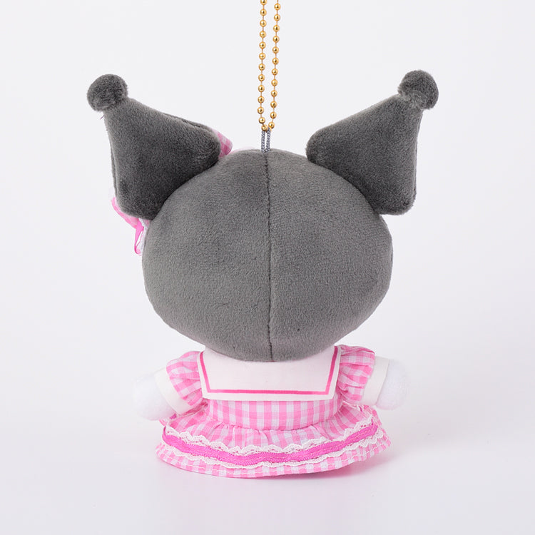 Kuromi "Gingham Fruit" Plush Mascot