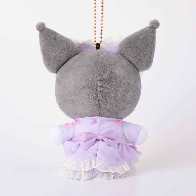 Kuromi Rose Bouquet Dress Plush Mascot