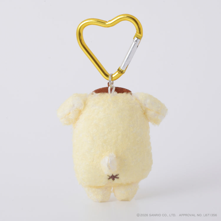 PomPomPurin "Cheek Squeeze" Mini Fuzzy Mascot Plush