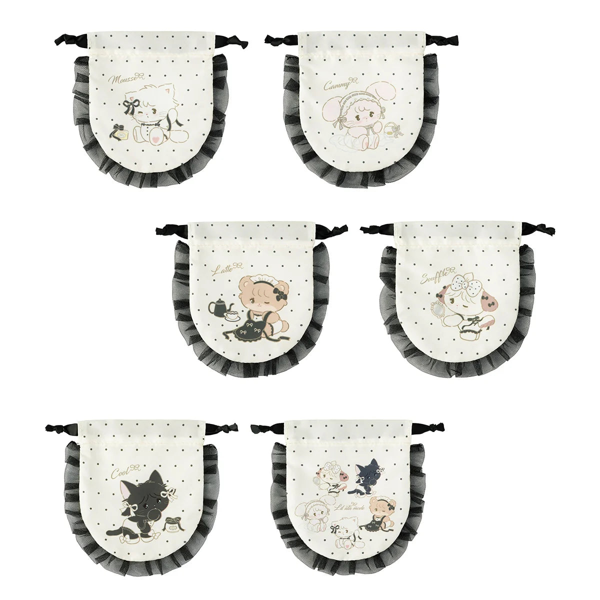 Mikko "French Girly" Mini Drawstring Blind Bag