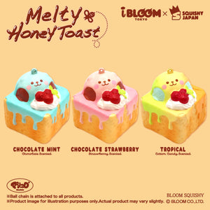 iBloom Melty Honey Toast Squishy