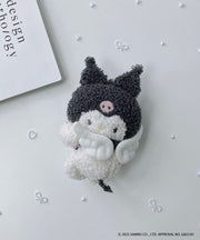 [AS KNOW AS collab] Kuromi Wool Plush Mascot