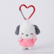 Pochacco "Cheek Squeeze" Mini Fuzzy Mascot Plush