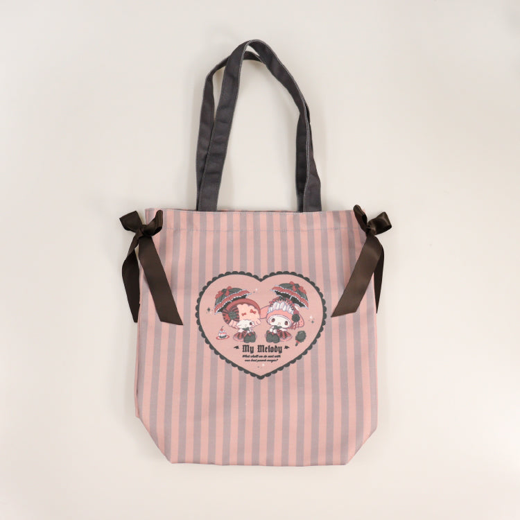 My Melody & My Sweet Piano Gothic Party Tote Bag