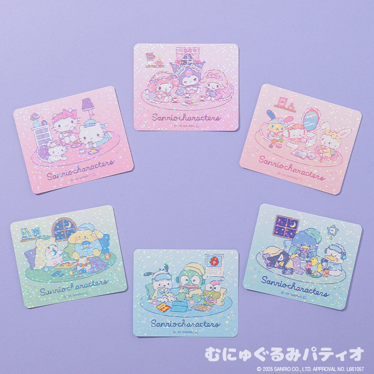Sanrio Characters "Pajama Party" Holographic Stickers
