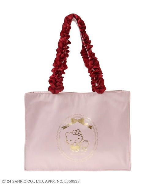 Maison de FLEUR × HELLO KITTY & TINYCHUM Frill Square Tote Bag 