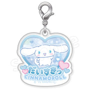 Cinnamoroll "I Love You Fluffy" Acrylic Charm