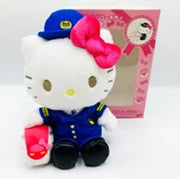 Hello Kitty Shinkansen Captain Large Plush Box