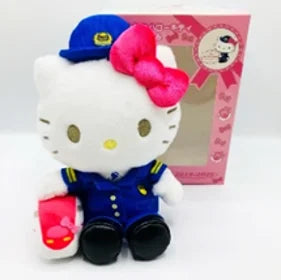 Hello Kitty Shinkansen Captain Large Plush Box