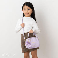 Kuromi Bow Charm Crossbody Handbag
