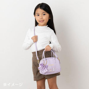 Kuromi Bow Charm Crossbody Handbag