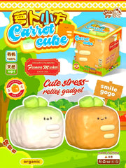 Smilegogo Carrot Cube Squishy