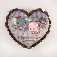 Lloromannic Gothic Heart Cushion
