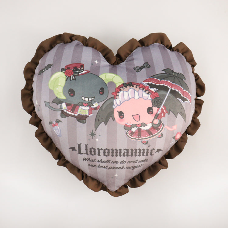 Lloromannic Gothic Heart Cushion
