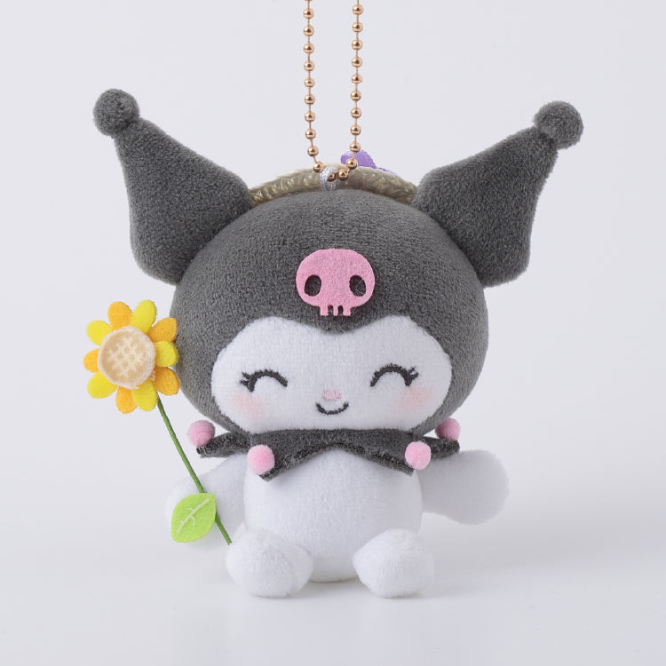 Kuromi Warm Sunflower Mochi Plush Mascot