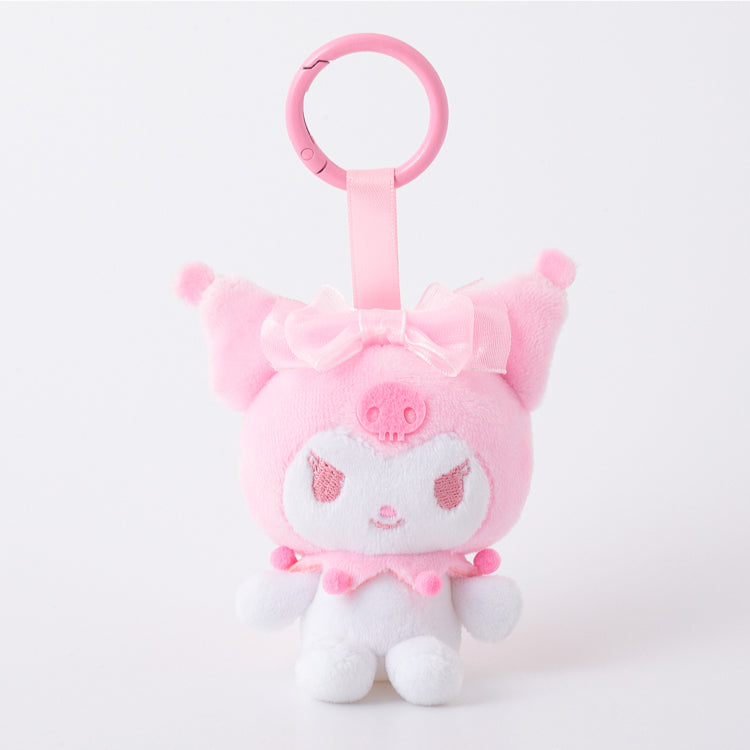 Kuromi Colorful Mini Plush Mascot - Pink
