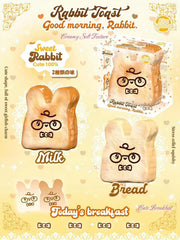 Lisa Kira Jumbo Eyeglasses Rabbit Toast Squishy
