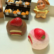 Moozy Strawberry Mochi Cake Squishy
