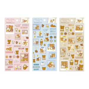 Rilakkuma Polaroid Sticker Sheet